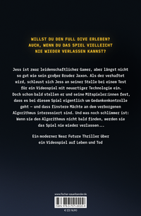Zusatzmaterial 9783757100209 U4 von Full Dive: Glaubst du wirklich, es ist nur ein Spiel? von Nina Scheweling