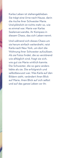 Zusatzmaterial KL 978 3 8105 3074 5 vorne von So wie du mich kennst: Roman von Anika Landsteiner
