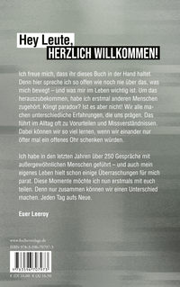 Zusatzmaterial 9783596707973 U4 von Zuhören ist die beste Antwort: Was ich aus meinen Begegnungen gelernt habe von Leeroy Matata
