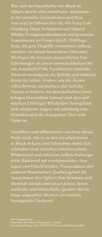 Zusatzmaterial KL 978 3 10 397771 4 vorne von Block 10: Die medizinischen Versuche an Frauen in Auschwitz von Alice Brauner, Heike Gronemeier