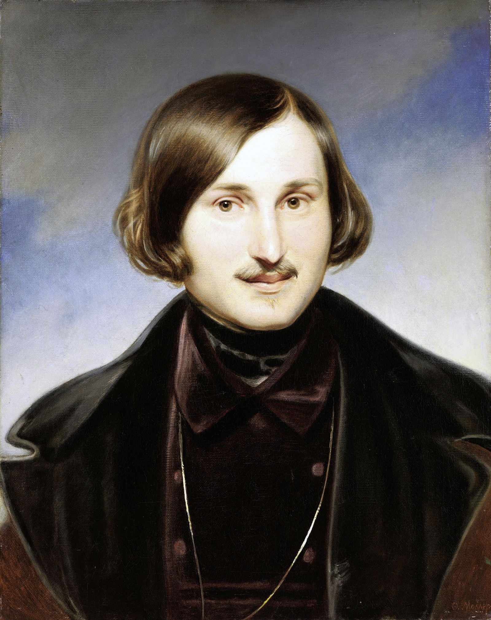 Portrait von Nikolai Gogol