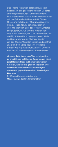 Zusatzmaterial KL 978 3 10 397534 5 vorne von Migration: 22 populäre Mythen und was wirklich hinter ihnen steckt von Hein de Haas