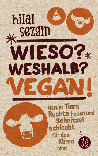 Buchcover von Vegan – the Why and Wherefor. The reasons why animals have rights and why Schnitzels are bad for the climate: Warum Tiere Rechte haben und Schnitzel schlecht für das Klima sind