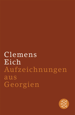 Buchcover von Aufzeichnungen aus Georgien von Clemens Eich