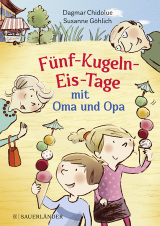 Buchcover von Fünf-Kugeln-Eis-Tage mit Oma und Opa