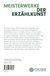 Zusatzmaterial 9783596713271 U4 von Späte Erzählungen 1919-1953 von Thomas Mann