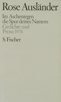 Buchcover von Im Aschenregen /  die Spur deines Namens: Gedichte und Prosa 1976 von Rose Ausländer
