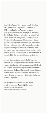 Zusatzmaterial KL 978 3 10 397704 2 vorne von Die Welt nach Gaza von Pankaj Mishra