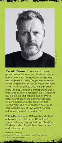 Zusatzmaterial KL 978 3 651 00135 0 hinten von Gift: Ein Fall für Dora und Rado von Jón Atli Jónasson