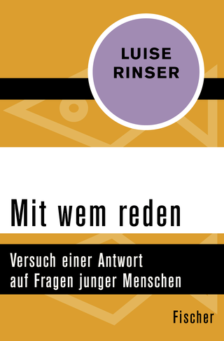 Buchcover von Mit wem reden: Versuch einer Antwort auf Fragen junger Menschen