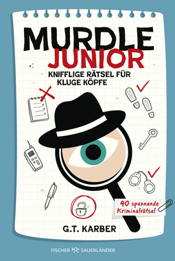 Buchcover von Murdle junior 1: Knifflige Rätsel für kluge Köpfe  von G.T. Karber