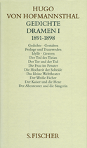 Buchcover von Gedichte. Dramen I. 1891-1898 von Hugo von Hofmannsthal