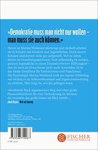 Zusatzmaterial 9783596714087 U4 von Die neue Schule der Demokratie: Wilder denken, wirksam handeln von Marina Weisband
