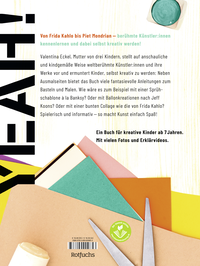 Zusatzmaterial 9783757101121 U4 von Das große Kunst-Mitmach-Buch für Kinder: Kreativ werden mit weltberühmten Künstler:innen von Valentina Eckel