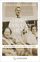 Buchcover von »Liebes Fräulein Herz«: Briefwechsel mit Ida Herz 1924–1955 von Katia Mann