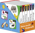 Buchcover von Duden 12+: Kennst du das? Meine bunte Kinderwelt (Würfel): 6 Mini-Bücher