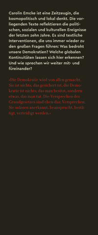 Zusatzmaterial KL 978 3 10 397740 0 vorne von Respekt ist zumutbar: Texte zu unserer Gegenwart  von Carolin Emcke