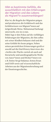 Zusatzmaterial KL 978 3 10 397514 7 vorne von Jahre der Angst, Momente der Hoffnung: Eine Gefühlsgeschichte der Migration von Mohammad Sarhangi