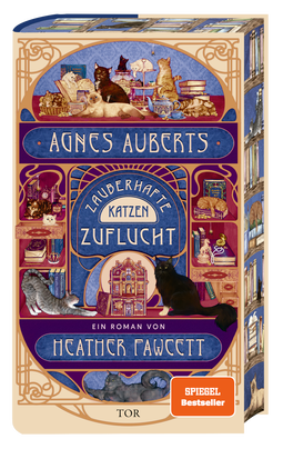 Buchcover von Agnes Auberts zauberhafte Katzenzuflucht von Heather Fawcett