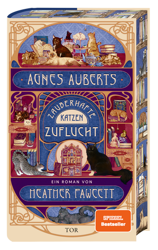Buchcover von Agnes Auberts zauberhafte Katzenzuflucht