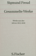 Buchcover von Werke aus den Jahren 1932-1939 von Sigmund Freud