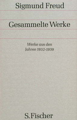 Buchcover von Werke aus den Jahren 1932-1939 von Sigmund Freud