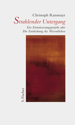 Buchcover von Strahlender Untergang: Ein Entwässerungsprojekt oder Die Entdeckung des Wesentlichen