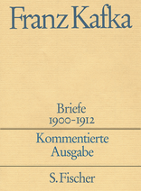 Buchcover von Briefe 1900-1912: Band 1 von Franz Kafka