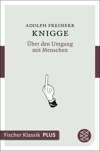 Buchcover von Über den Umgang mit Menschen