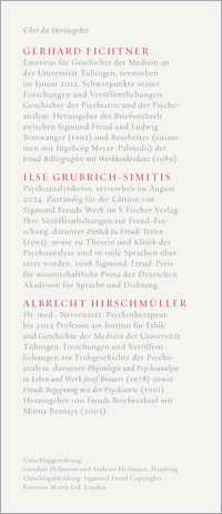 Zusatzmaterial KL 978 3 10 022815 4 hinten von Dich so zu haben, wie Du bist: Die Brautbriefe Bd. 5 von Sigmund Freud, Martha Bernays