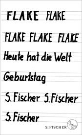 Buchcover von Heute hat die Welt Geburtstag von Flake