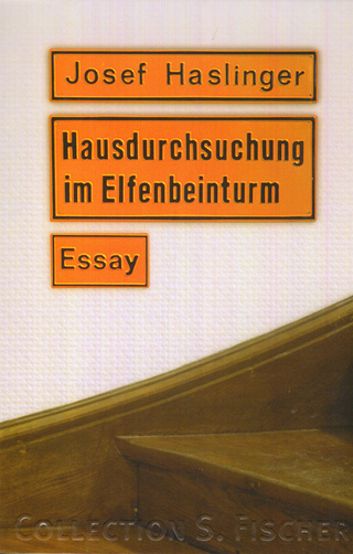 Buchcover von Hausdurchsuchung im Elfenbeinturm: Essays