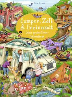 Buchcover von Big Hidden-Picture Book on Family Vacations