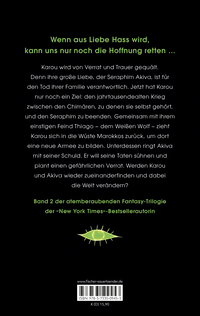 Zusatzmaterial 9783733509453 U4 von Days of Blood and Starlight von Laini Taylor