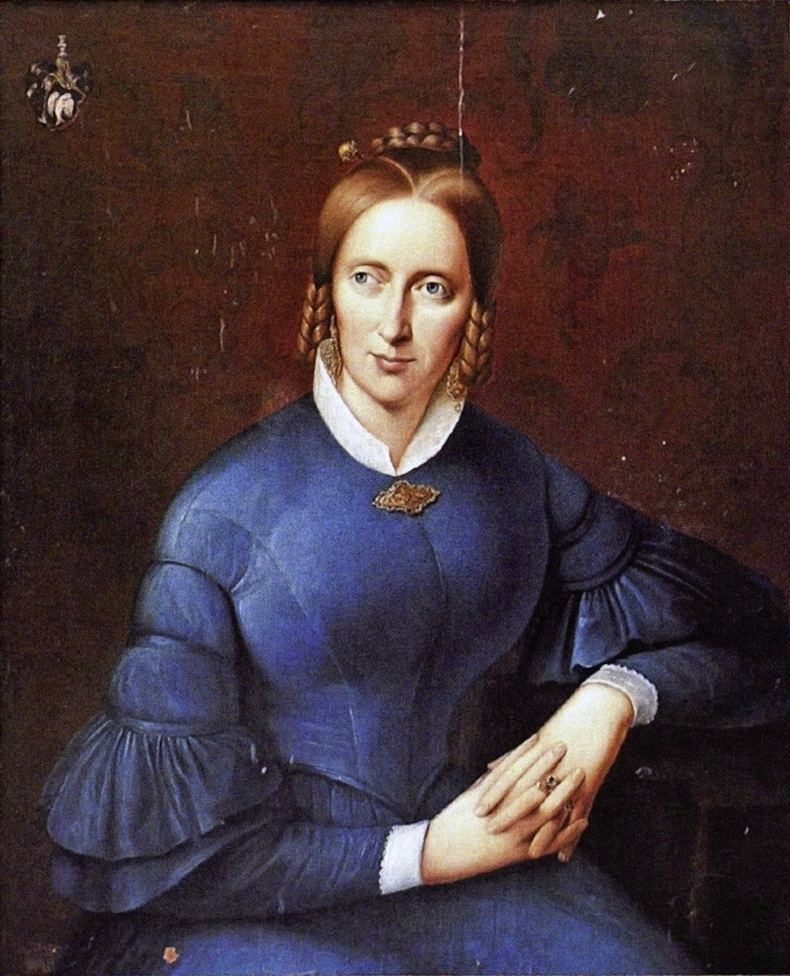 Portrait von Annette von Droste-Hülshoff