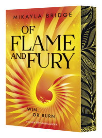 Buchcover von Of Flame and Fury von Mikayla Bridge