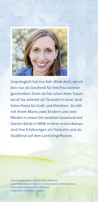 Zusatzmaterial KL 978 3 596 70397 5 hinten von Bleib doch, wo ich bin: Roman von Lisa Keil