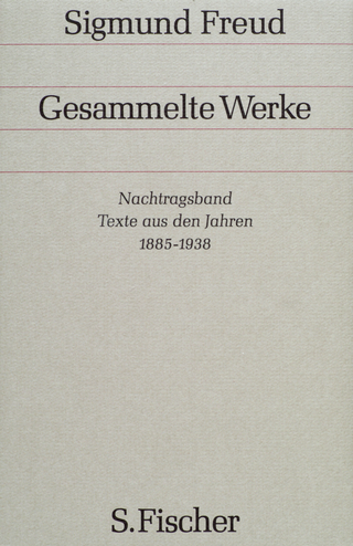 Buchcover von Nachtragsband: Texte aus den Jahren 1885 bis 1938
