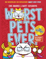 Buchcover von Worst Pets Ever – Eingesperrt! von Matt Cosgrove, Eva Amores