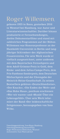 Zusatzmaterial KL 978 3 10 397602 1 hinten von Liegen Sie bequem? Vom Lesen und von Büchern von Roger Willemsen