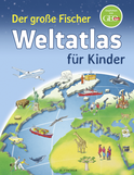 Buchcover von Kinderlexika und Atlanten