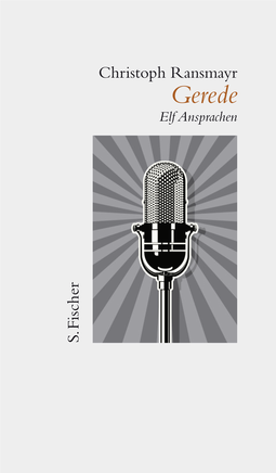 Buchcover von Gerede: Elf Ansprachen von Christoph Ransmayr