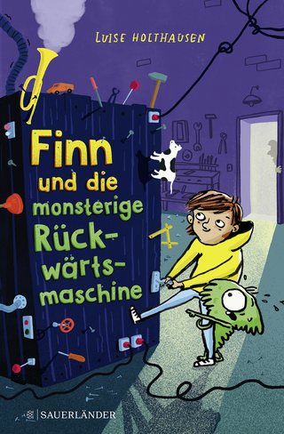 Buchcover von Finn und die monsterige Rückwärtsmaschine