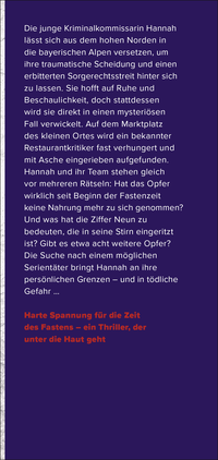 Zusatzmaterial KL 978 3 596 70870 3 vorne von Fastenzeit. 40 Tage Rache: Thriller von Wolfram Hänel, Ulrike Gerold
