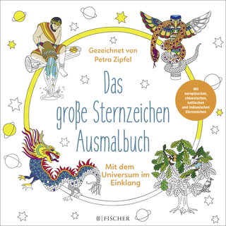 Buchcover von Das große Sternzeichen-Ausmalbuch: Mit dem Universum im Einklang
