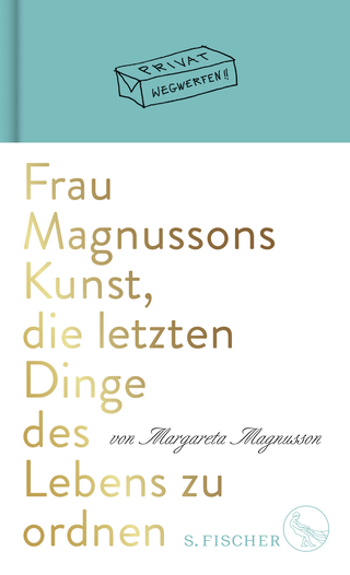 Buchcover von Frau Magnussons Kunst, die letzten Dinge des Lebens zu ordnen