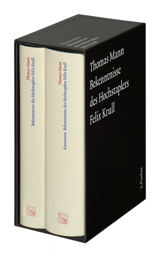 Buchcover von Bekenntnisse des Hochstaplers Felix Krull: Text und Kommentarband in einer Kassette