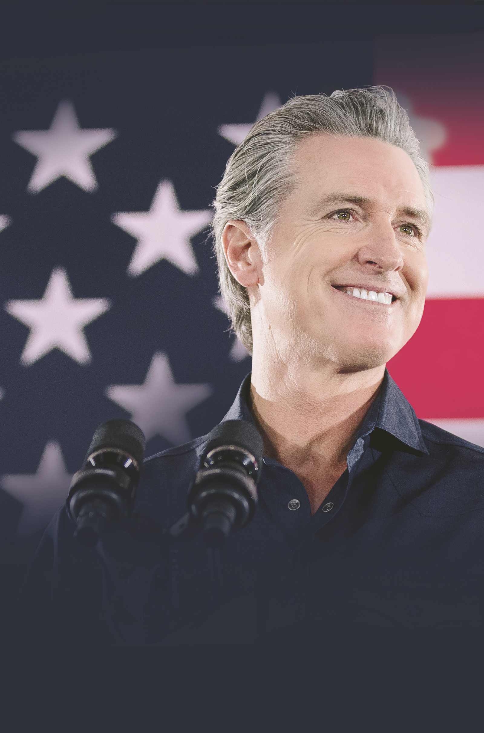 Portrait von Gavin Newsom