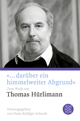 Buchcover von »... darüber ein himmelweiter Abgrund«: Zum Werk von Thomas Hürlimann