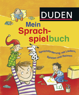 Buchcover von Duden: Mein Sprachspielbuch (von 0-6 Jahren): Sprachförderung mit Liedern, Spielen und Reimen